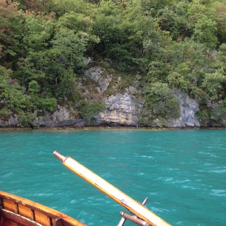 Juste avant l'abordage.