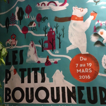 L'affiche du festival, dessinée par Julia Wauters